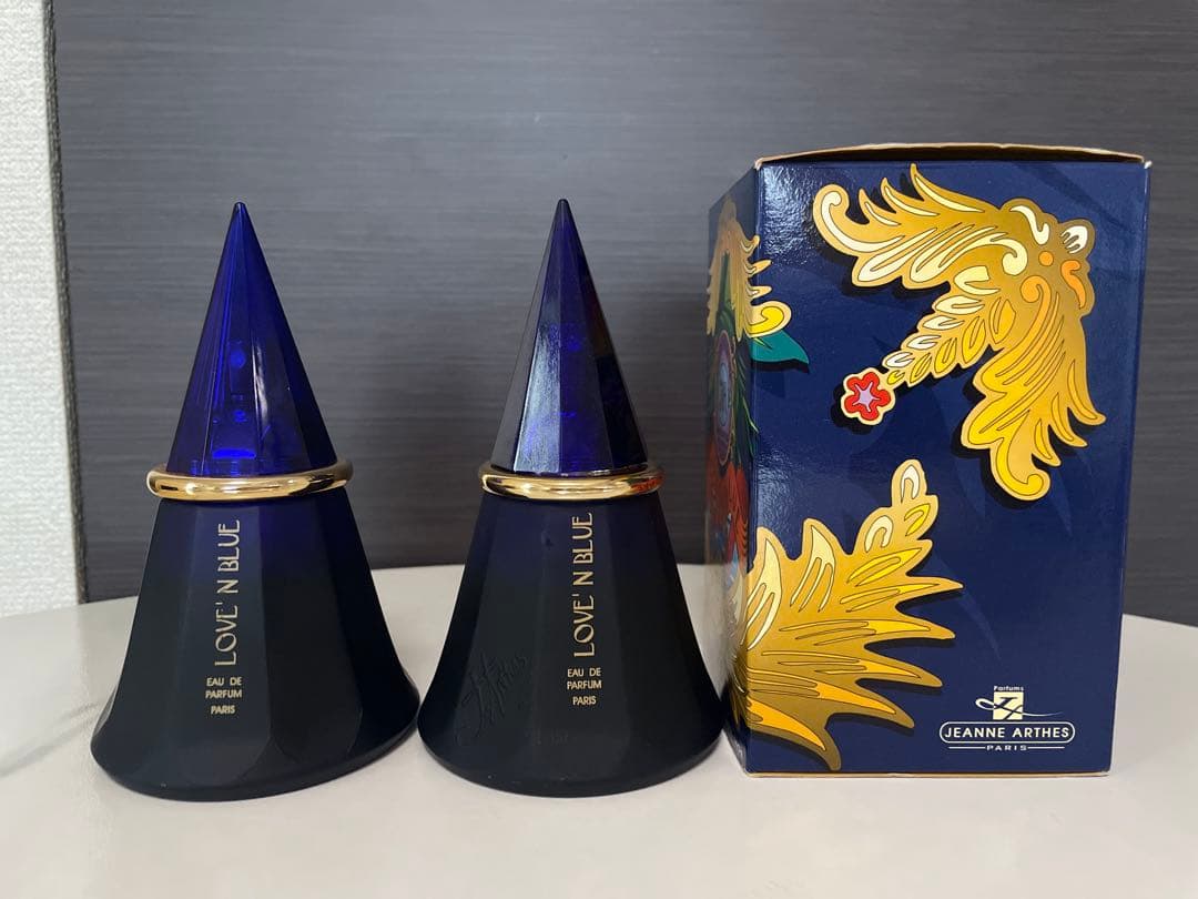 廃盤人気！ジャンヌアルテス ラブインブルー オーデパルファム 100ml × 2