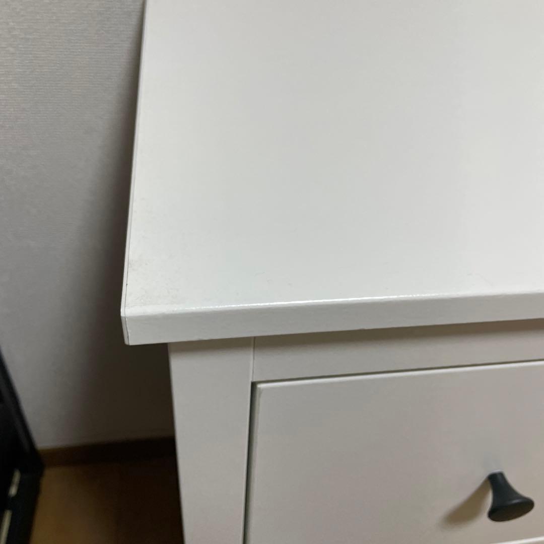 超美品　IKEA コッパン KOPPANG 3段チェスト　木製　ホワイト