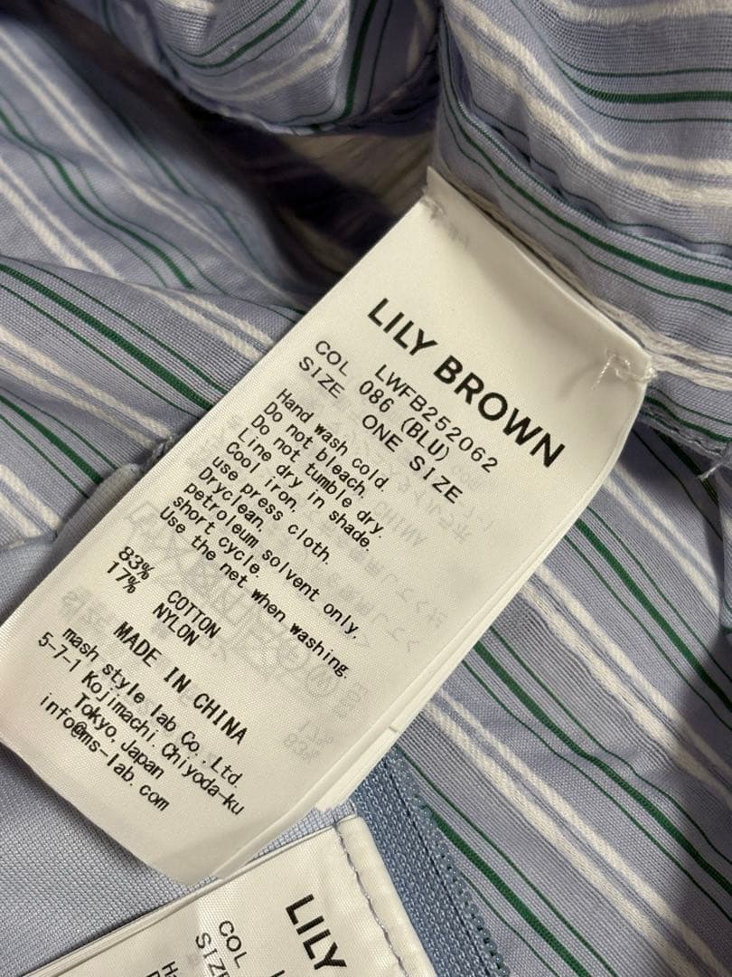 Lily Bearシアーオーバーシャツ シアーシャツビスチェ セット