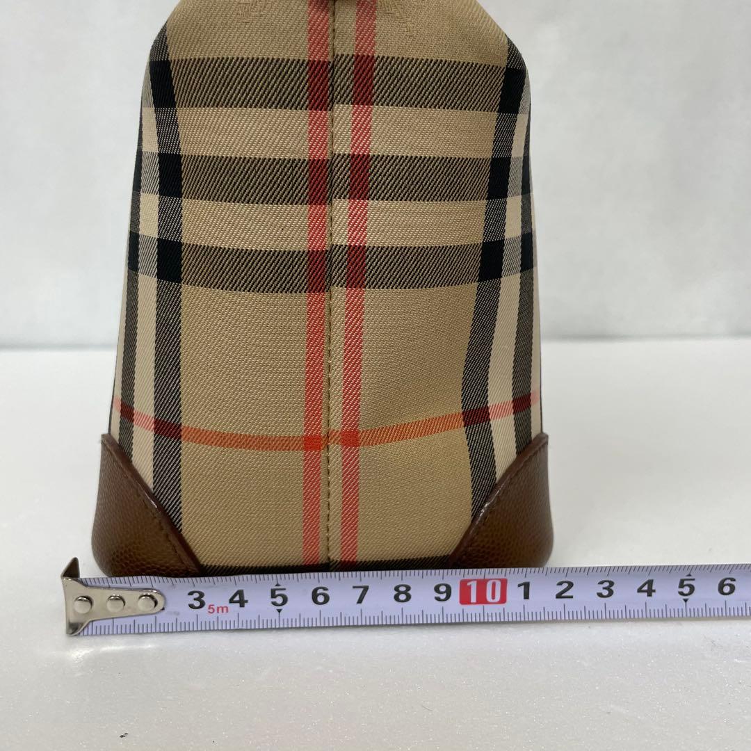 バーバリー ハンドバッグ ノバチェック シャドーホース キャンバス　トートバッグ