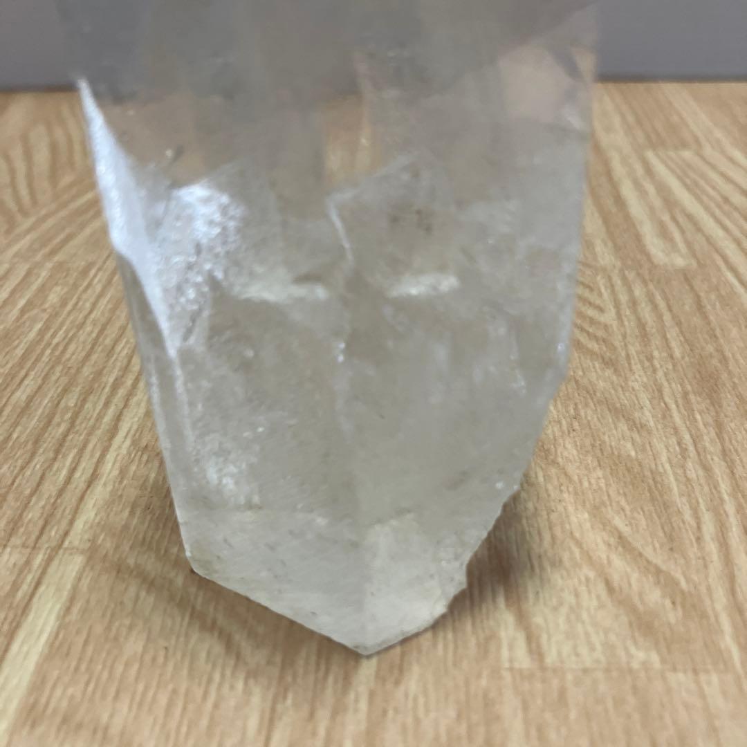 E-壁 水晶 結晶柱 鑑賞石 観賞石 誕生石 置物 飾り インテリア オブジェ