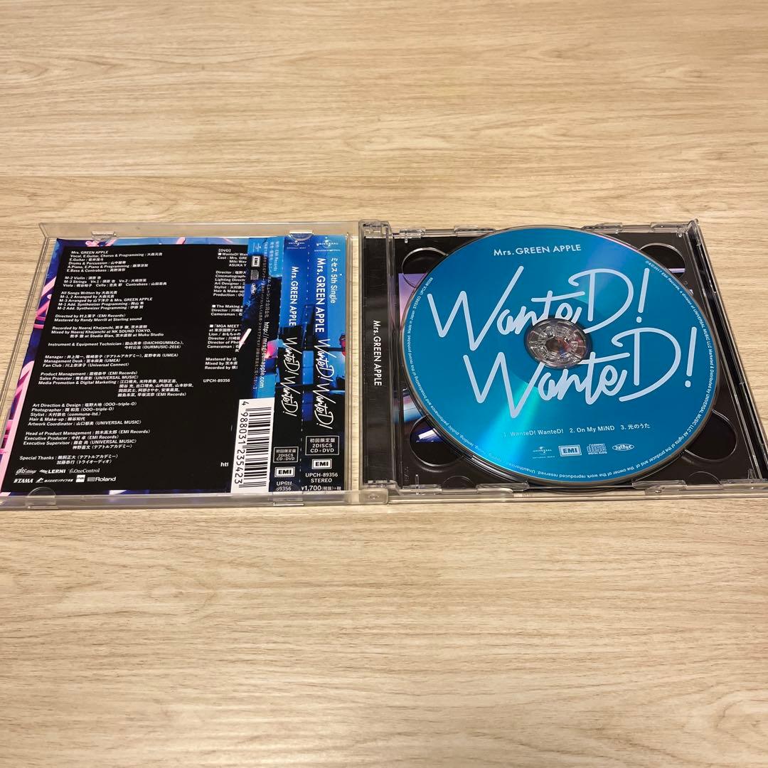 K*o様 Mrs.GREEN APPLE 初回限定盤 5枚セット