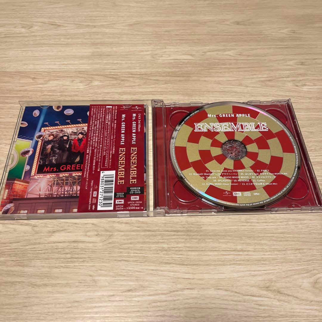 K*o様 Mrs.GREEN APPLE 初回限定盤 5枚セット