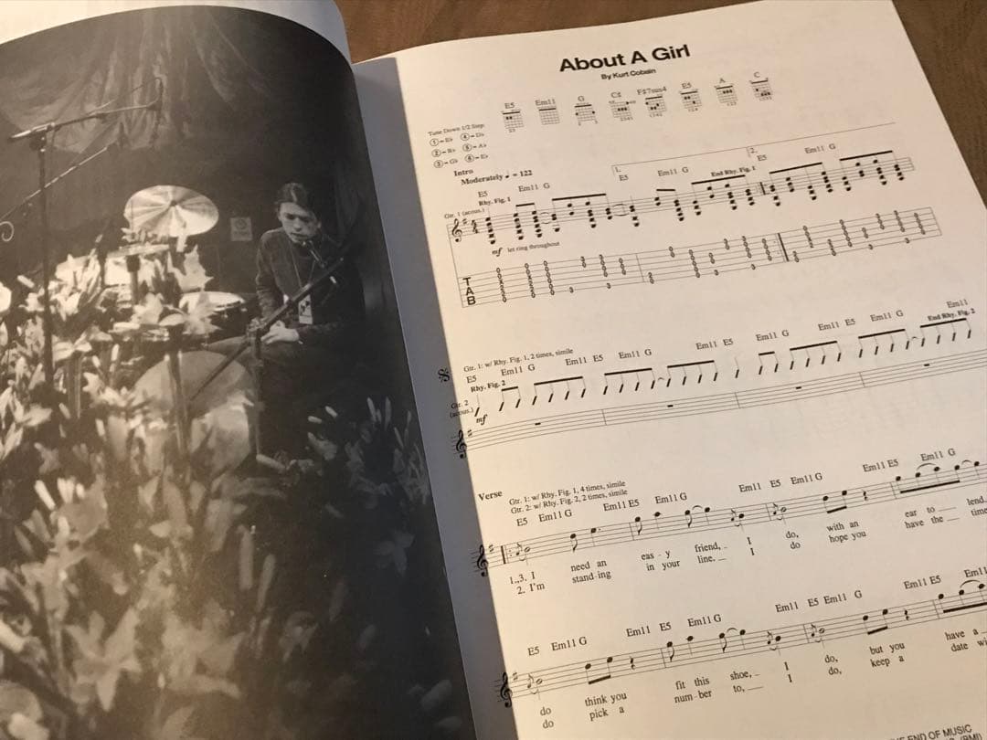 NIRVANA ギタースコア 5冊　カートコバーン ニルヴァーナ 楽譜 TAB