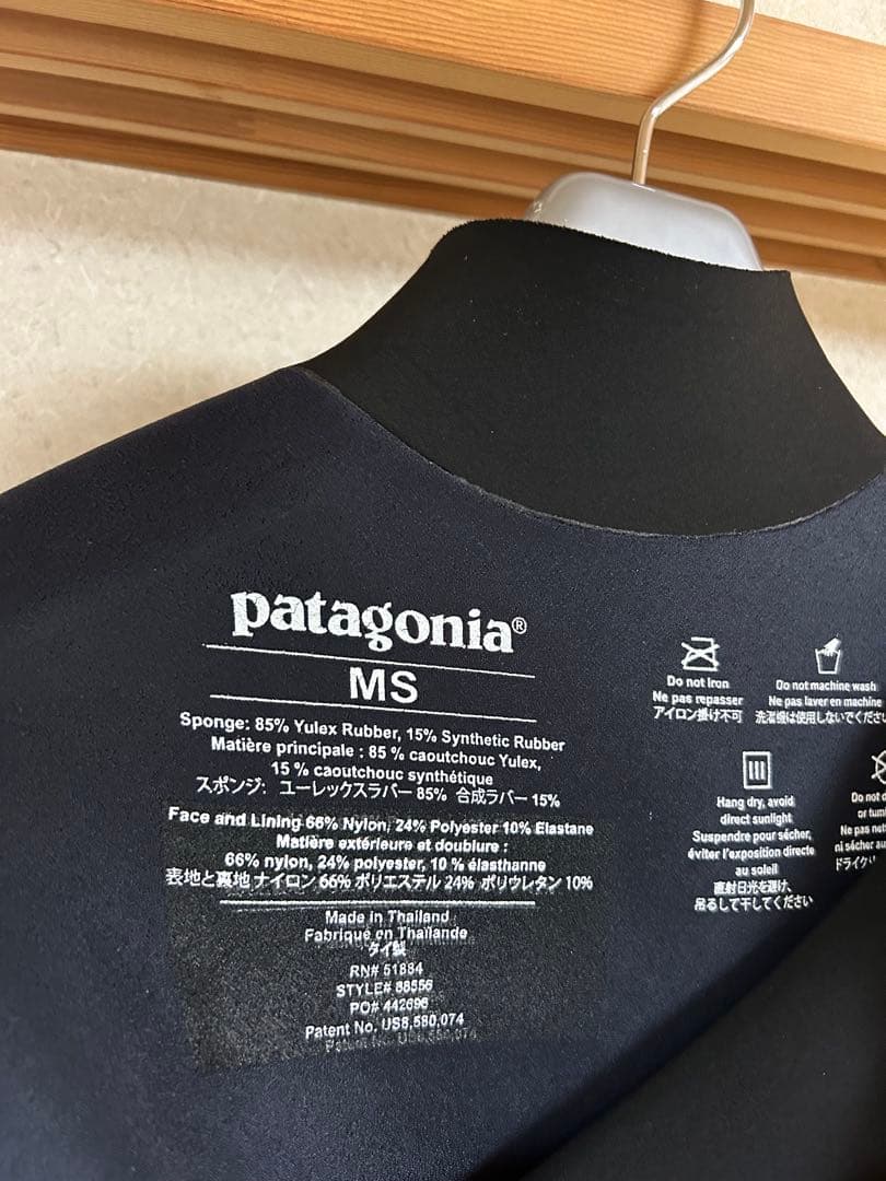 jojo　パタゴニア　ウエットスーツ　セミドライ　3.5/4.5mm R3