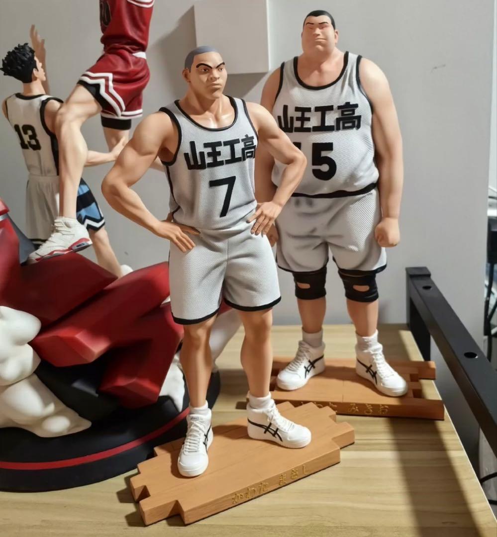 SLAMDUNK 河田美紀男 2点 ガレージキット ガレキ スタチュー①