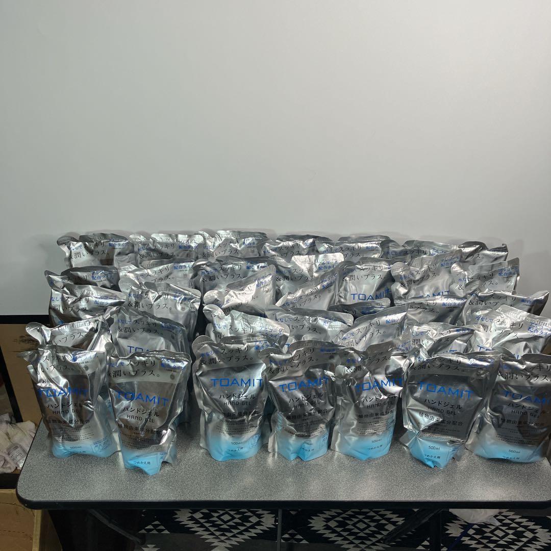 【新品未使用】TOAMIT ハンドジェル 詰替 500ml×35