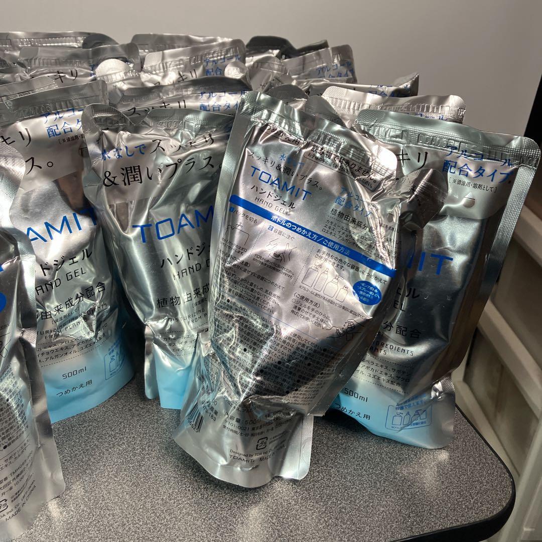【新品未使用】TOAMIT ハンドジェル 詰替 500ml×35