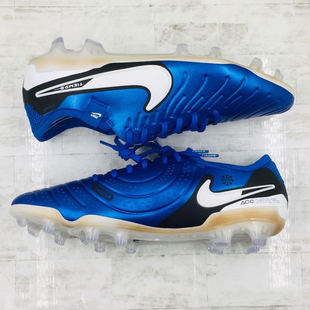【新品未使用】NIKEティエンポ レジェンド10 エリートFG 青 27.5cm