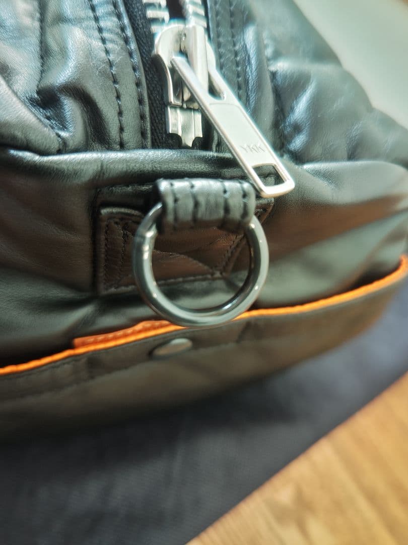 ポーター　タンカーレザーボストン、クラチカヨシダ限定の黒（廃版）