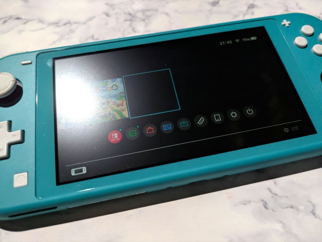 Nintendo Switch Lite ターコイズ ポーチ・クリアケース付き