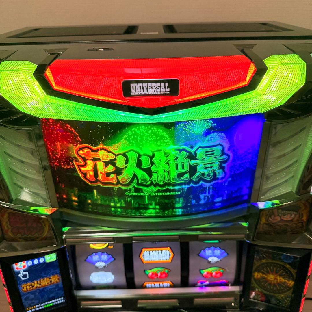 ミズホ　パチスロ　実機　ミズホ　ハナビゼッケイ　不要機　花火絶景