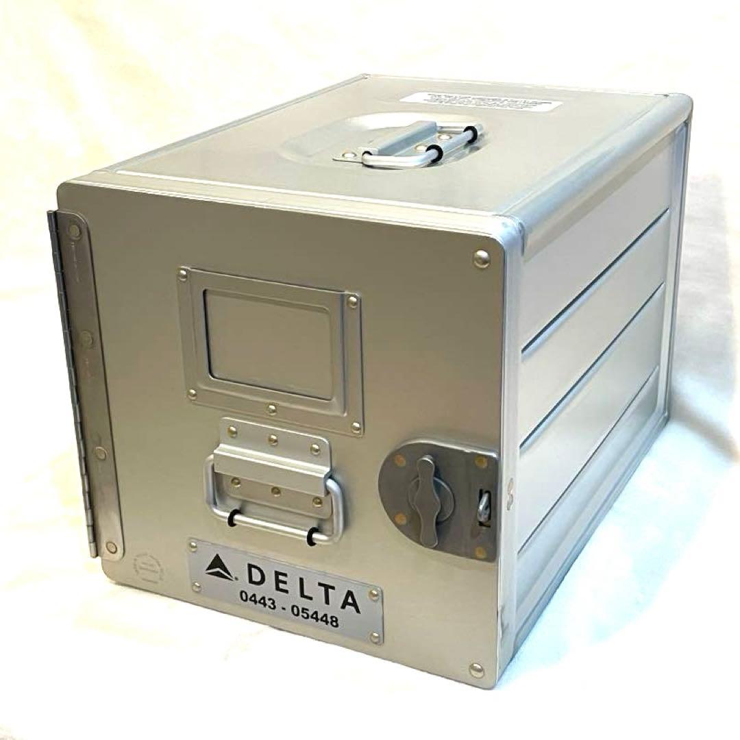 DELTA航空　ギャレーコンテナ　アルミBOX