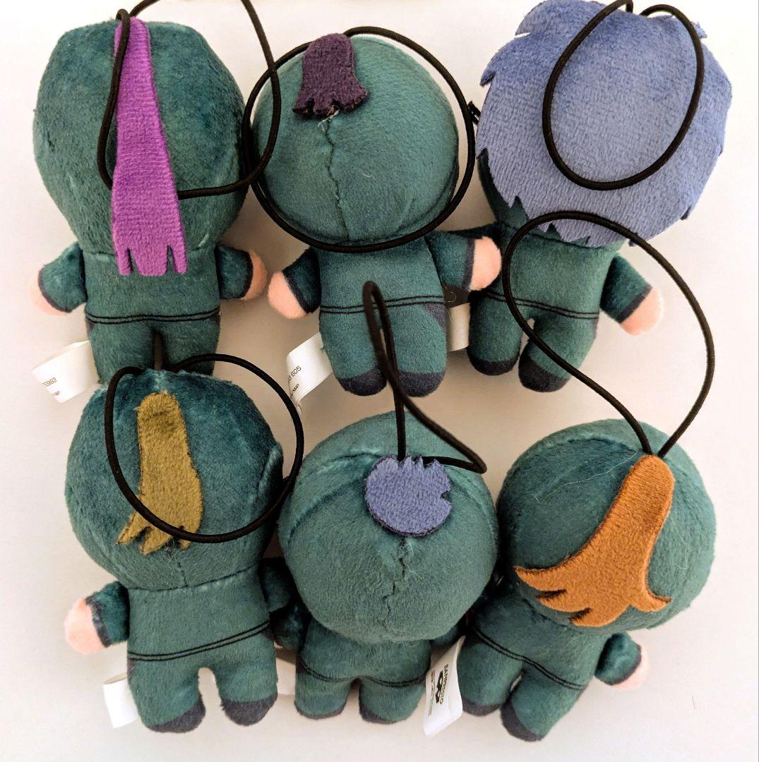 忍たま乱太郎 ほわぬい(再販ver)六年生セット おまけ付き