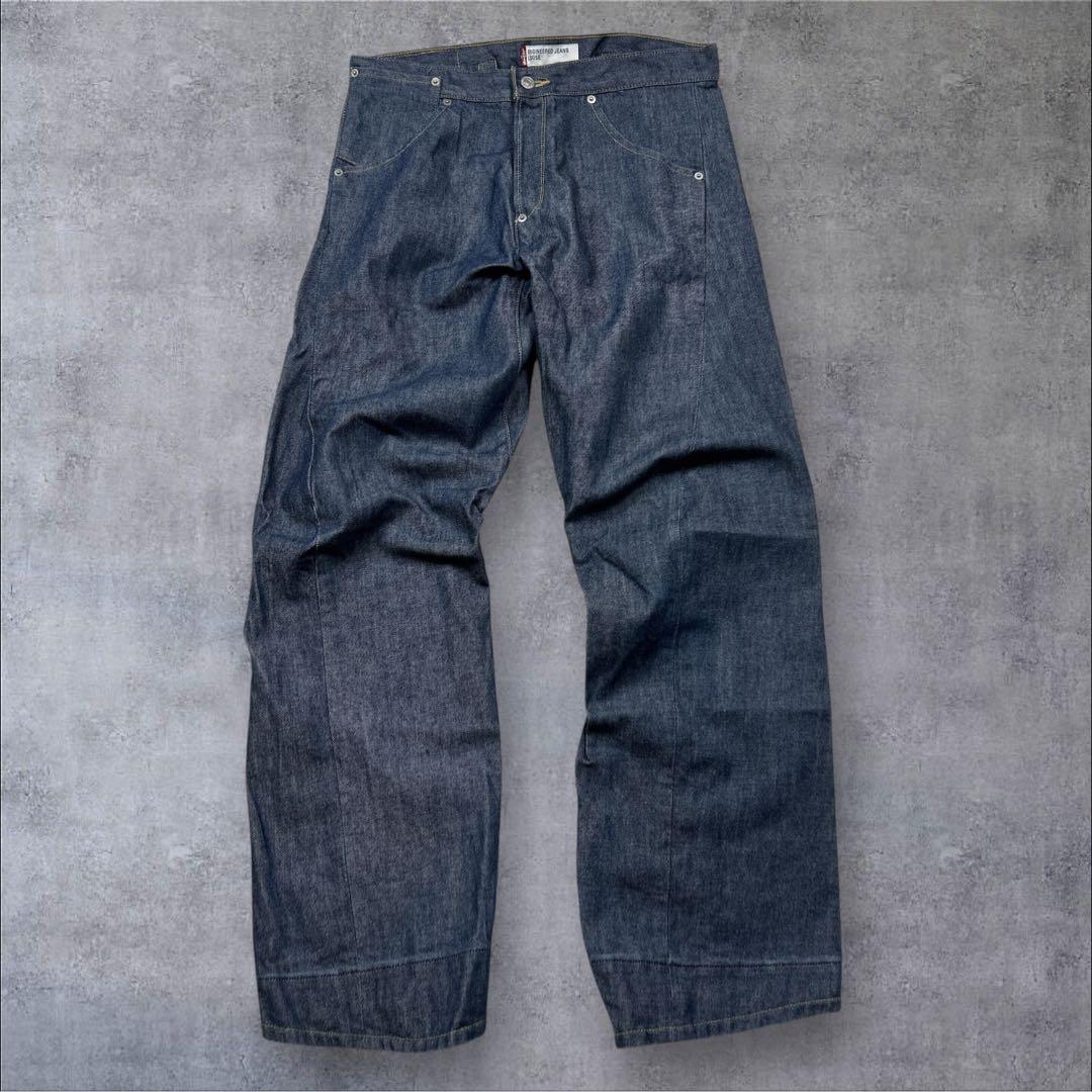 オリジナル　リーバイス エンジニアードジーンズ ルーズ シンチバック 立体裁断