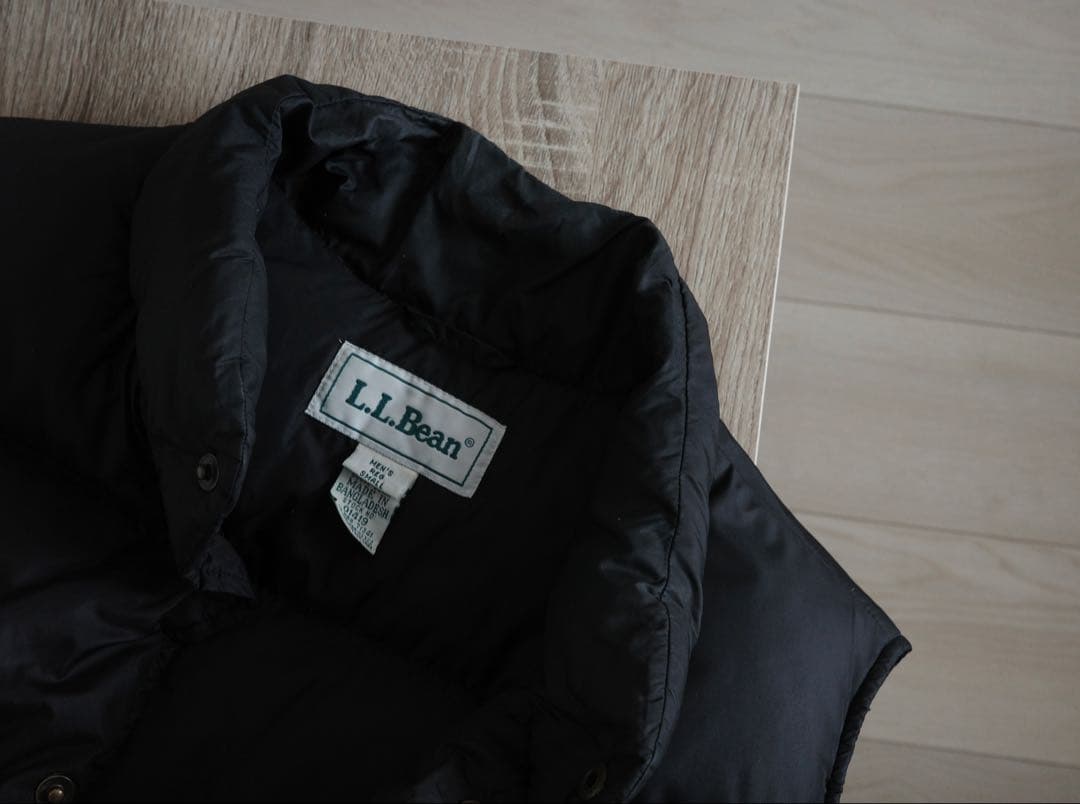 90s llbean  down vest 中綿