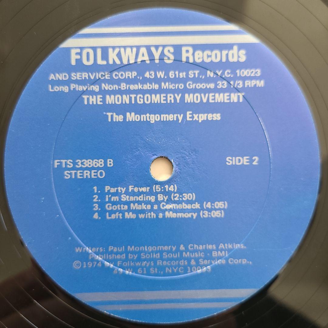 ★ＵＳ１９７４年リリース盤★THE MONTGOMERY EXPRESS
