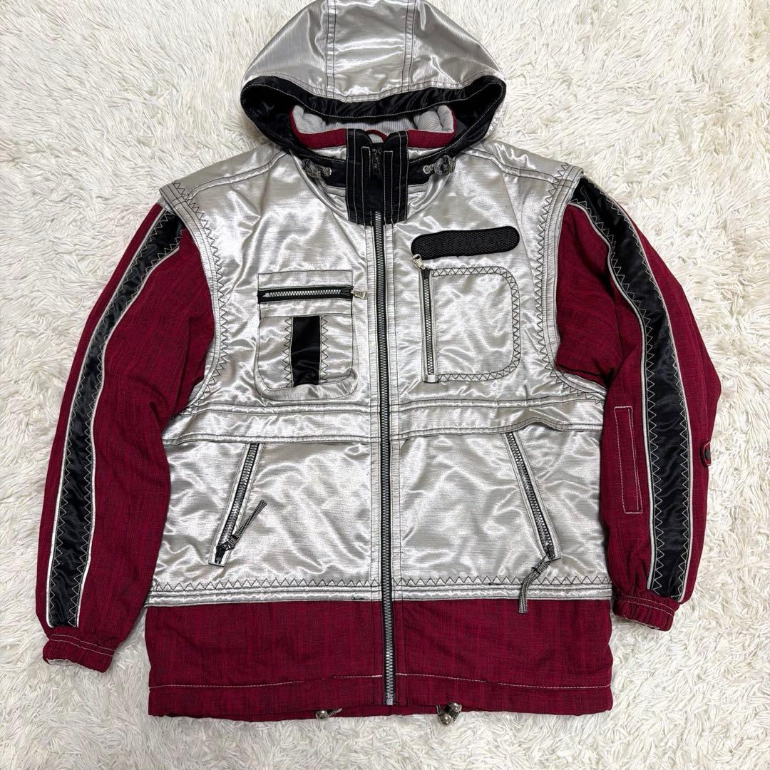 salomon スキーウェア 上下セット Lサイズ　セットアップ　サロモン