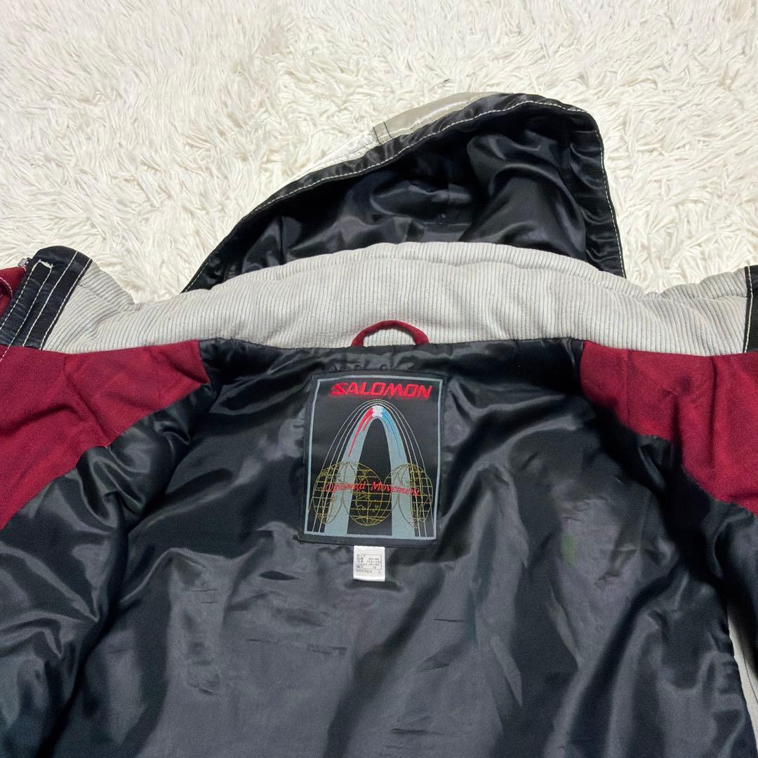 salomon スキーウェア 上下セット Lサイズ　セットアップ　サロモン