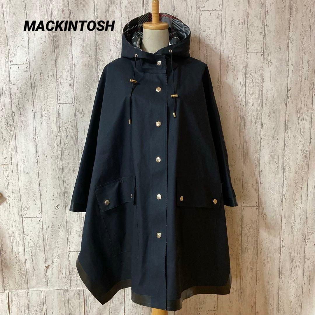 スコットランド製 MACKINTOSH LDS KITH ケープコート ポンチョ