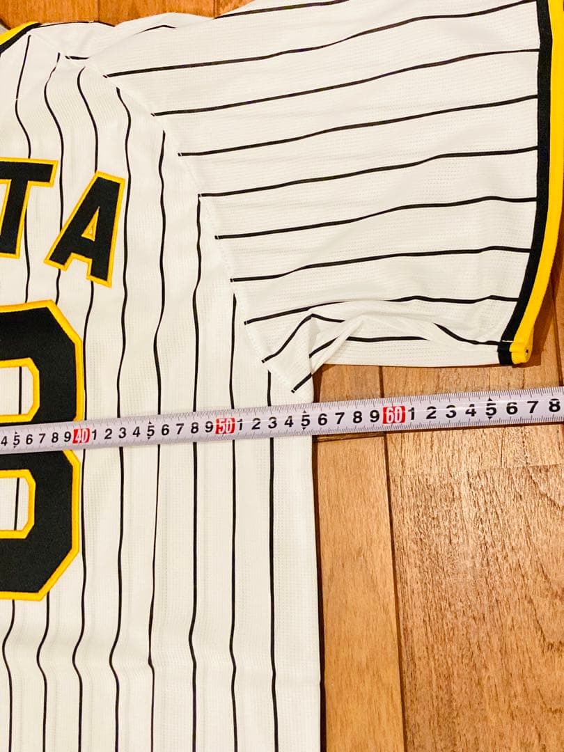 阪神タイガース 小幡　ユニフォーム ミズノ 刺繍　ホーム　M 刺繍 阪神公認公式