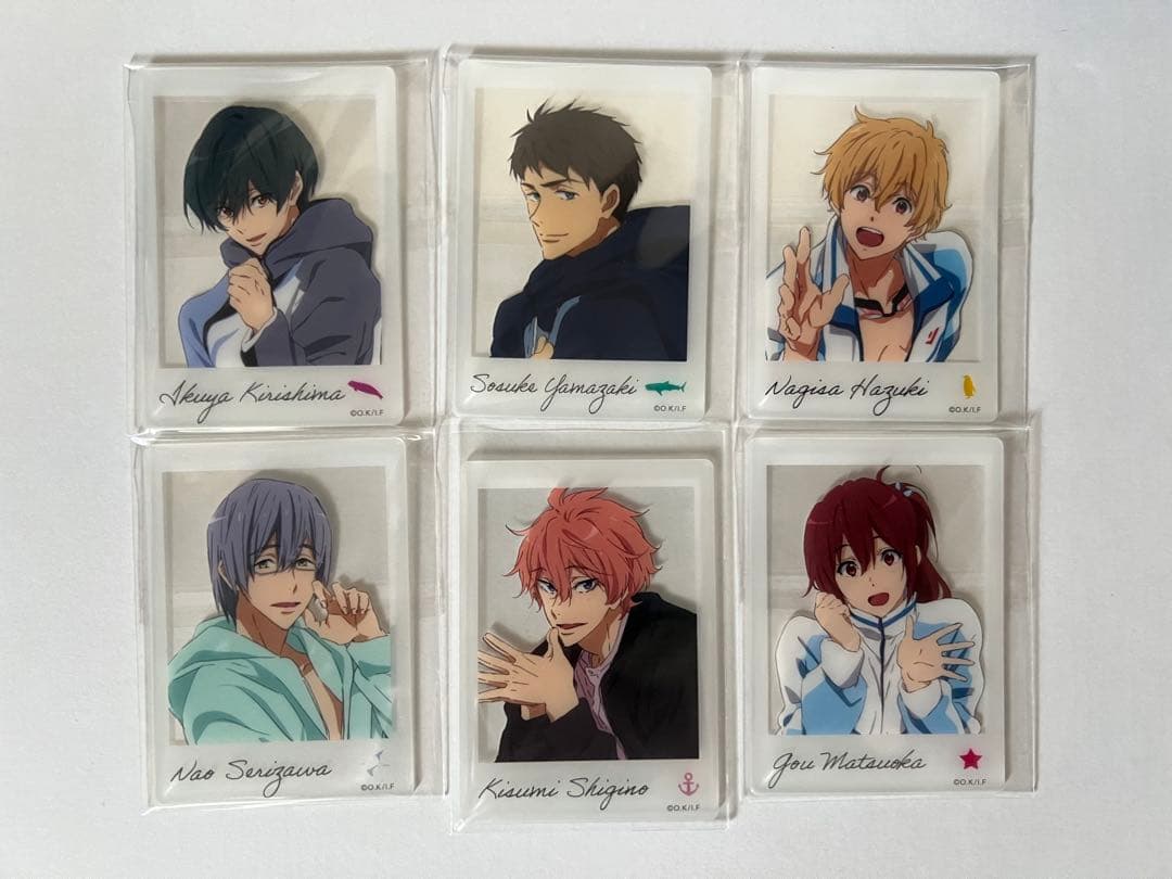 Free! チェキ風クリアカード　61種