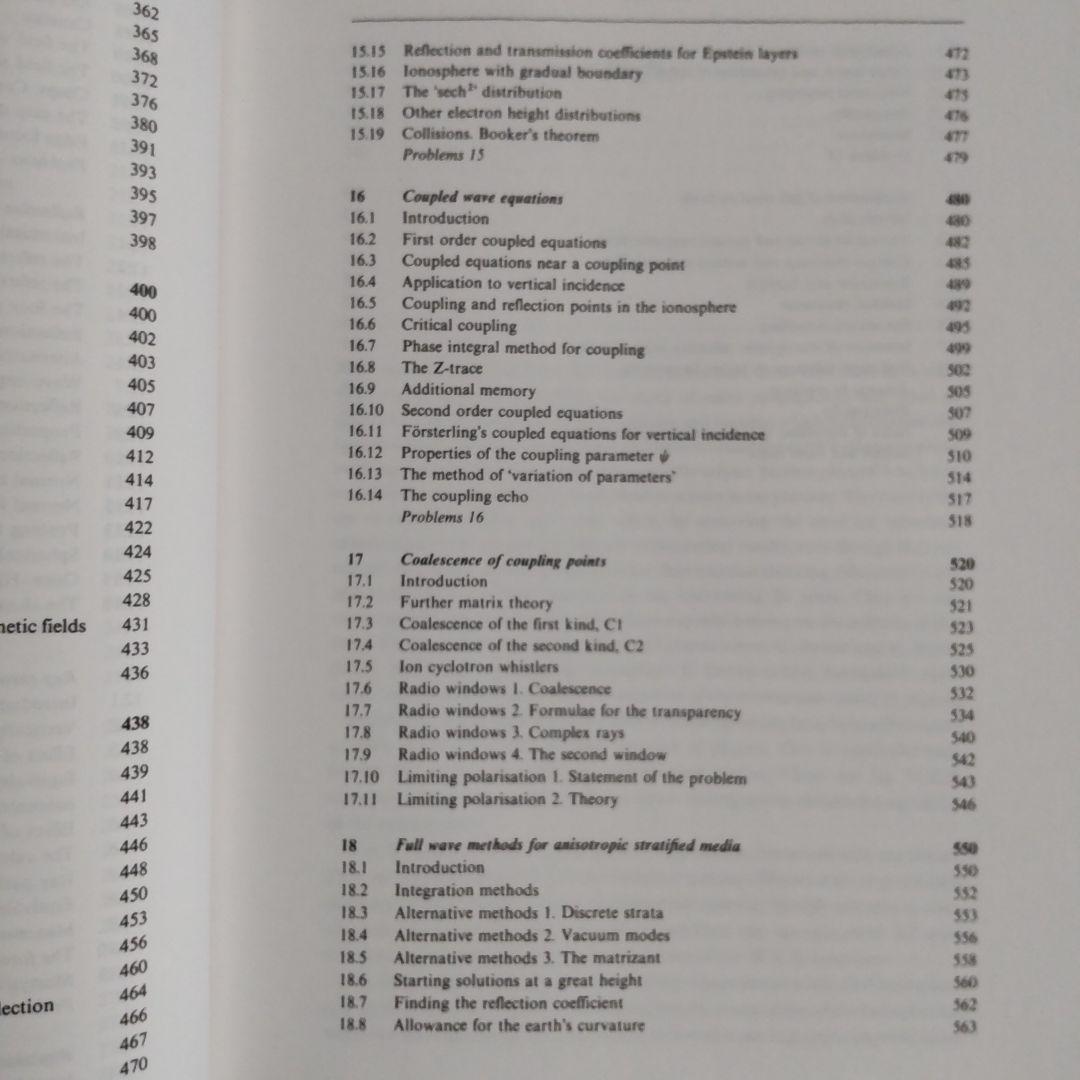 洋書 The Propagation of Radio Waves