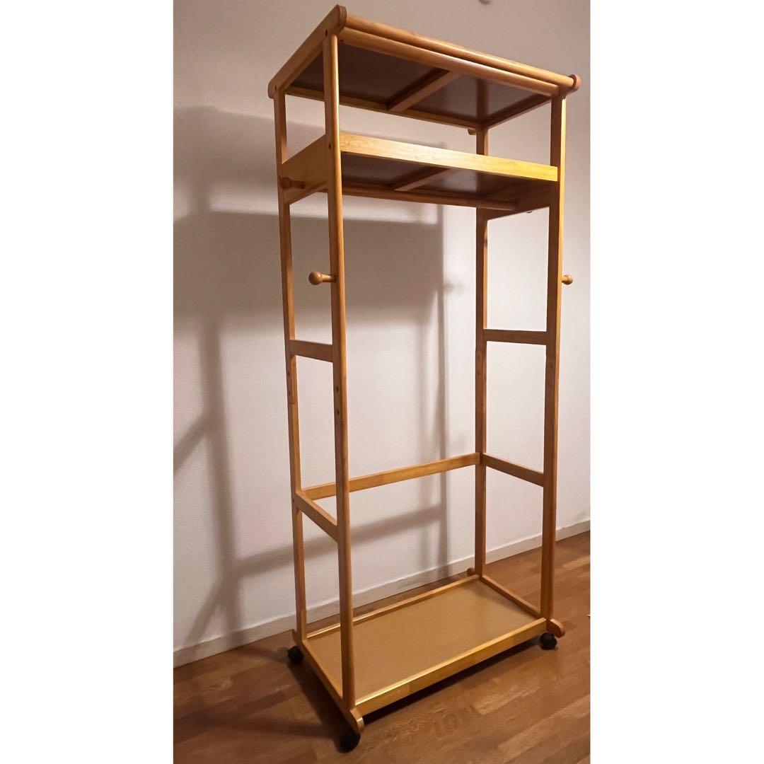 ハンガーラック　衣類ハンガー　フラップシップファニチャー