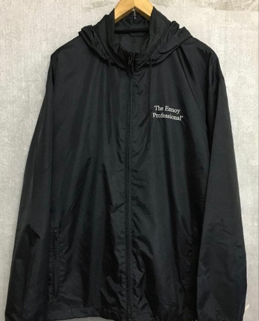 ennoy packable nylon jacket XL 美品　black