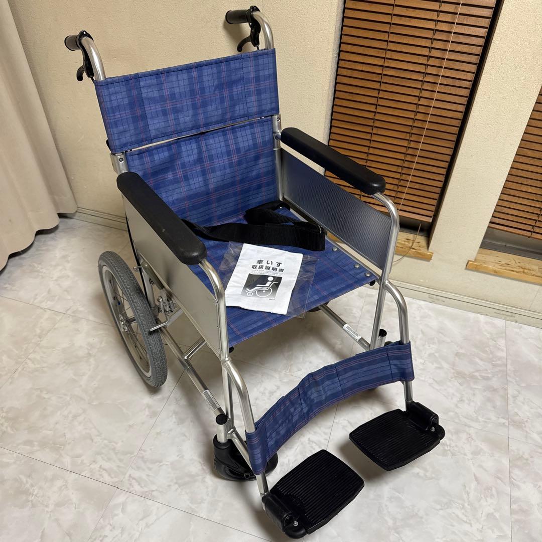 送料込 フランスベッド アルミ製 介助用車いす アルミ製 介助用車椅子 チェック