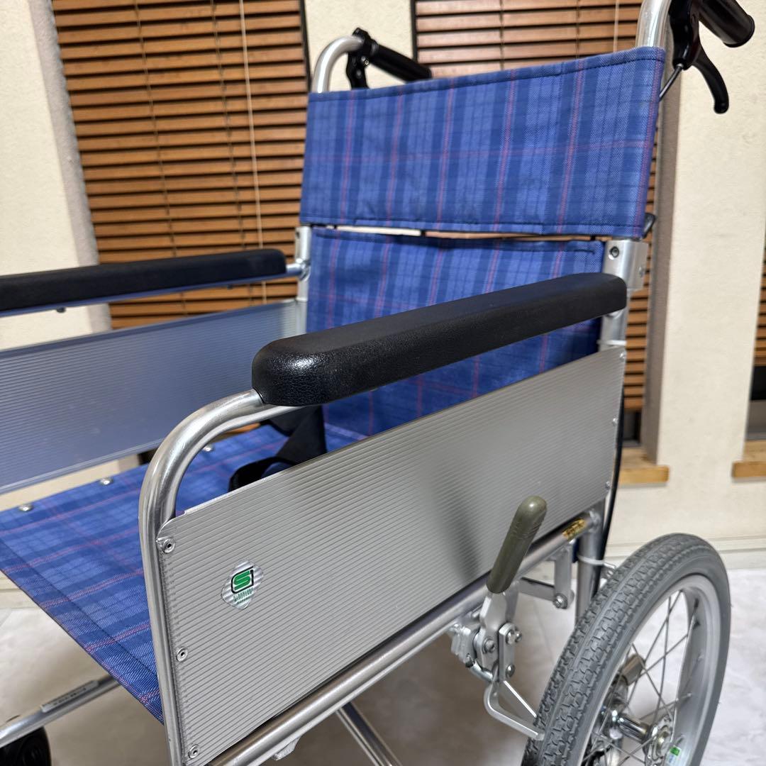 送料込 フランスベッド アルミ製 介助用車いす アルミ製 介助用車椅子 チェック