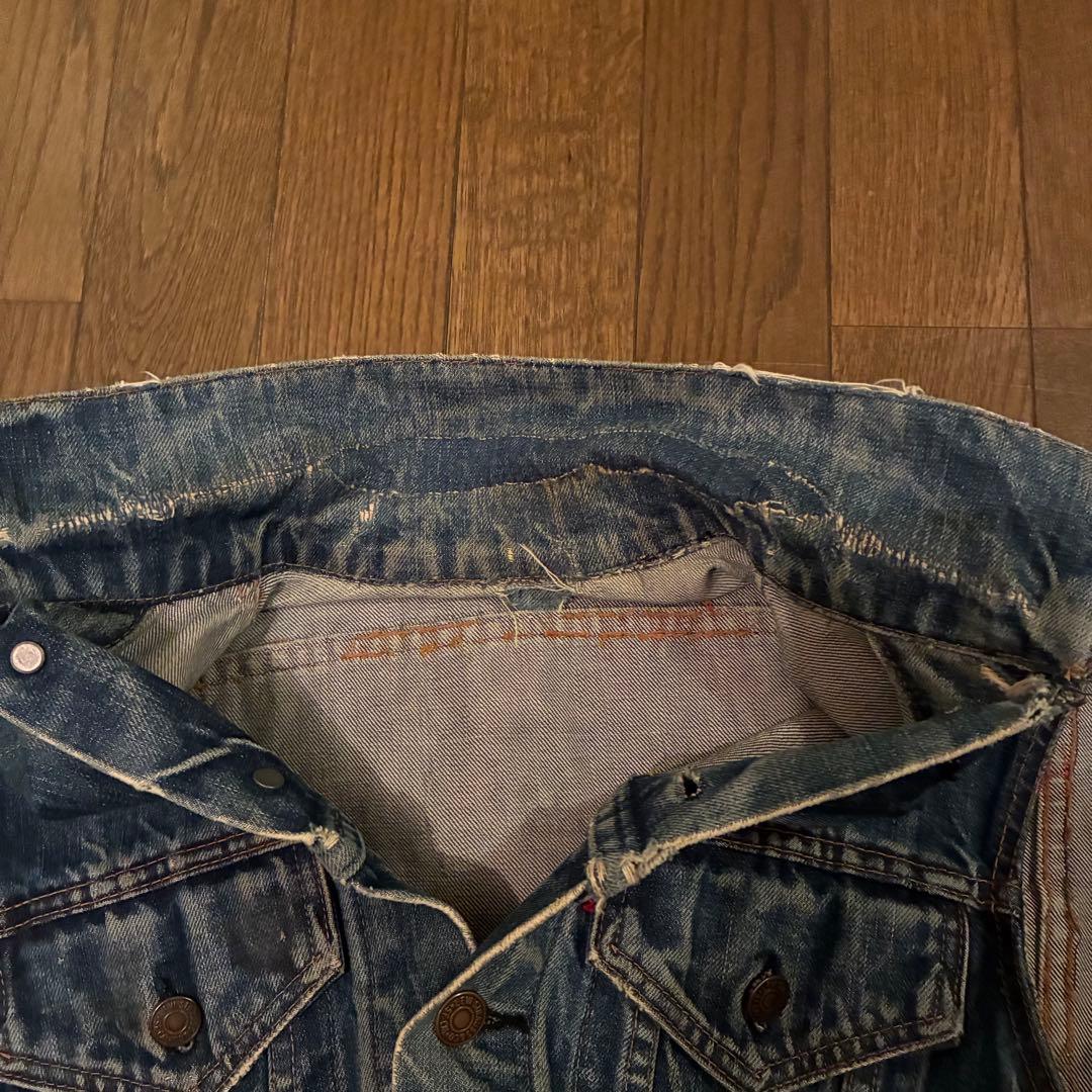 LEVI’S 70505ビッグE 70s USA製 デニムジャケット 4th