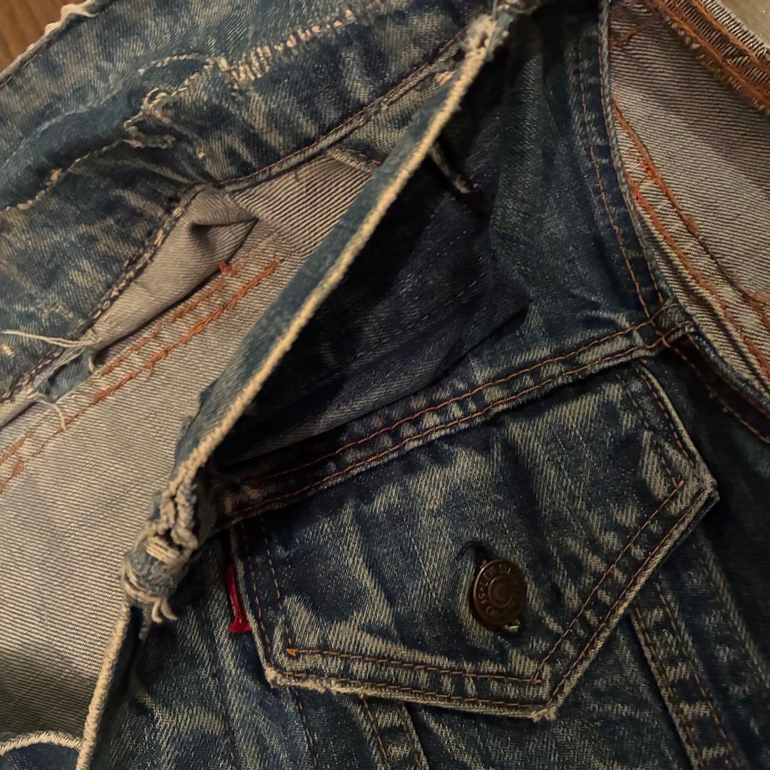 LEVI’S 70505ビッグE 70s USA製 デニムジャケット 4th