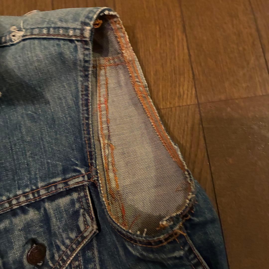 LEVI’S 70505ビッグE 70s USA製 デニムジャケット 4th