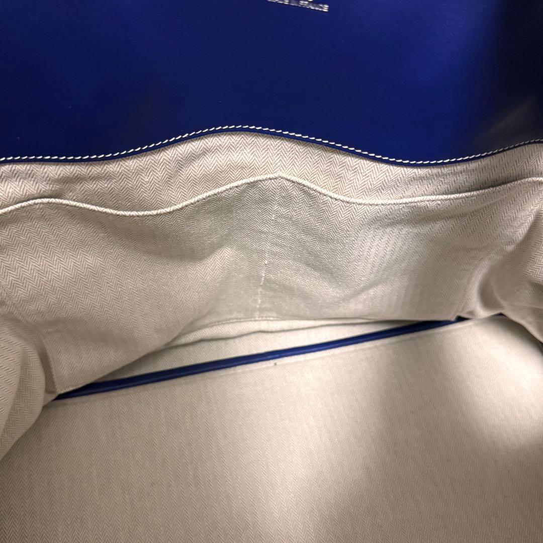 レオ太郎　HERMES エルメス　ボリードリラックス45 ネイビー　ブルー