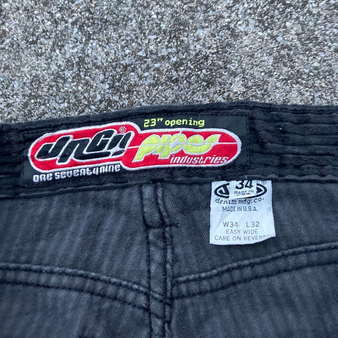 90s JNCO JEANS コーデュロイパンツ　太畝　USA製　LAGATE