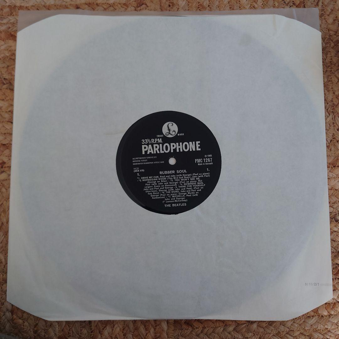 デンマーク盤THE BEATLES RUBBER SOUL