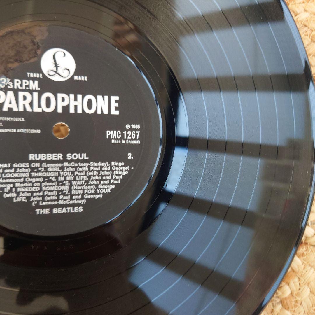 デンマーク盤THE BEATLES RUBBER SOUL