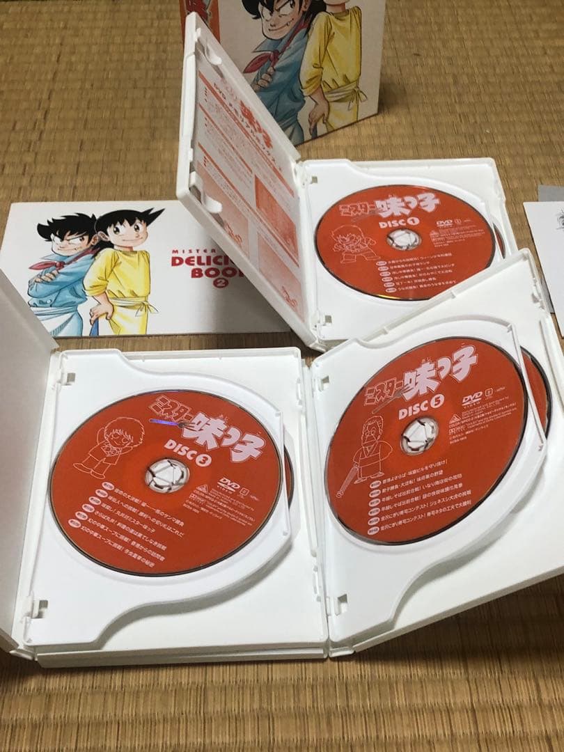 DVD-BOX ミスター味っ子 DVD メモリアルボックス　全巻セット