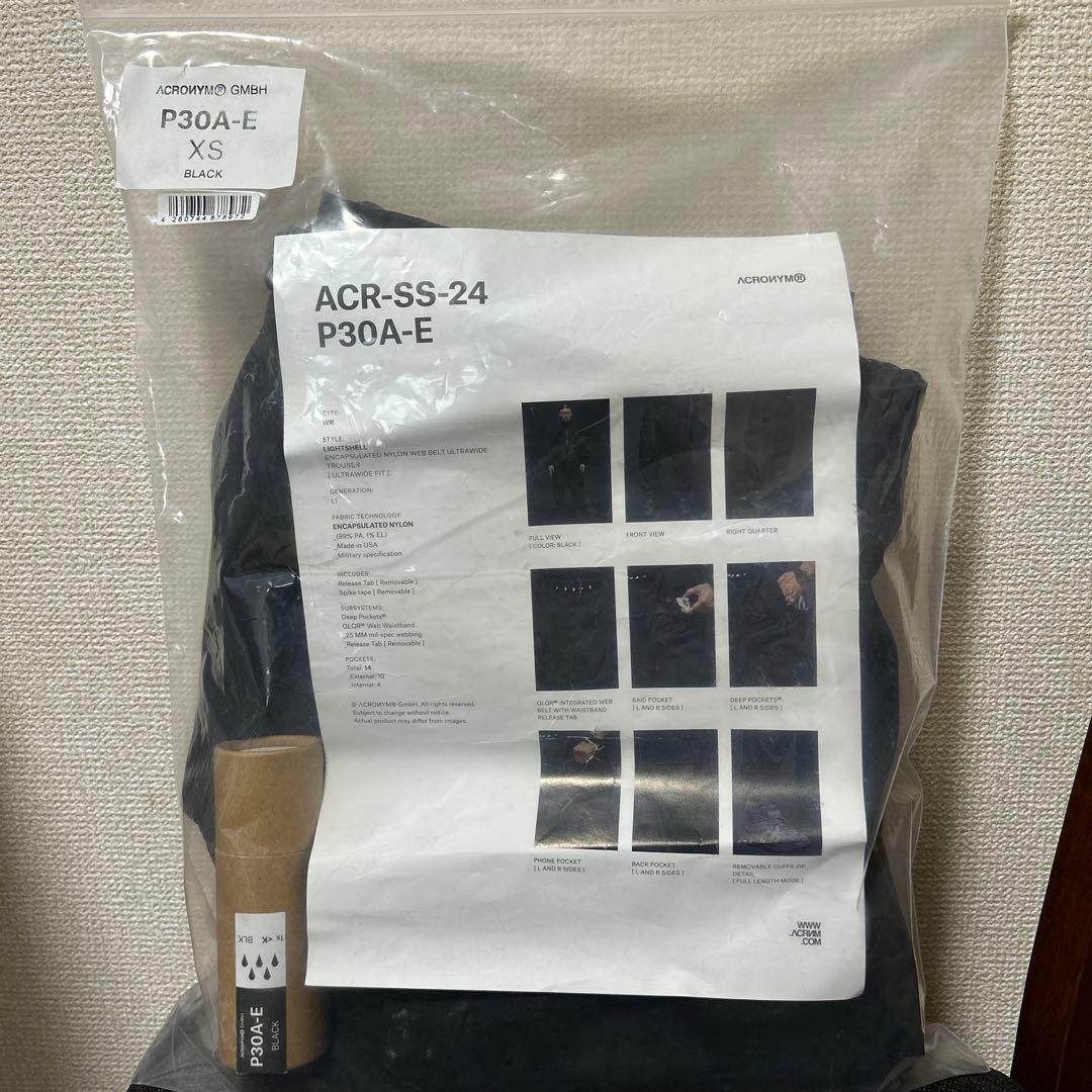 ACRONYM P30A-E XSサイズ