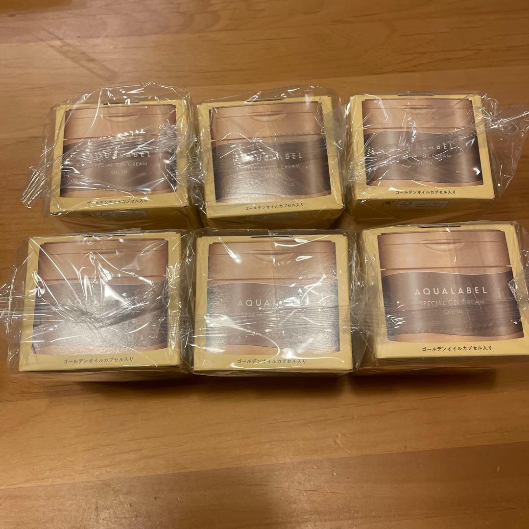 アクアレーベルエイジングオールインワン6個