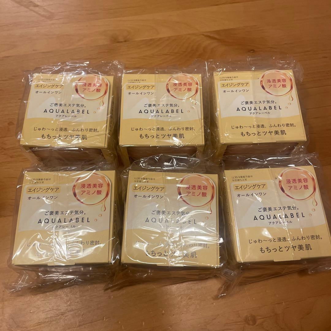 アクアレーベルエイジングオールインワン6個