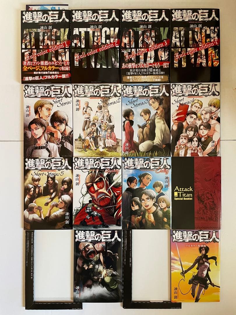 ⭐️全巻初版⭐️進撃の巨人【69冊】全巻セット＋関連書籍　DVD付限定版