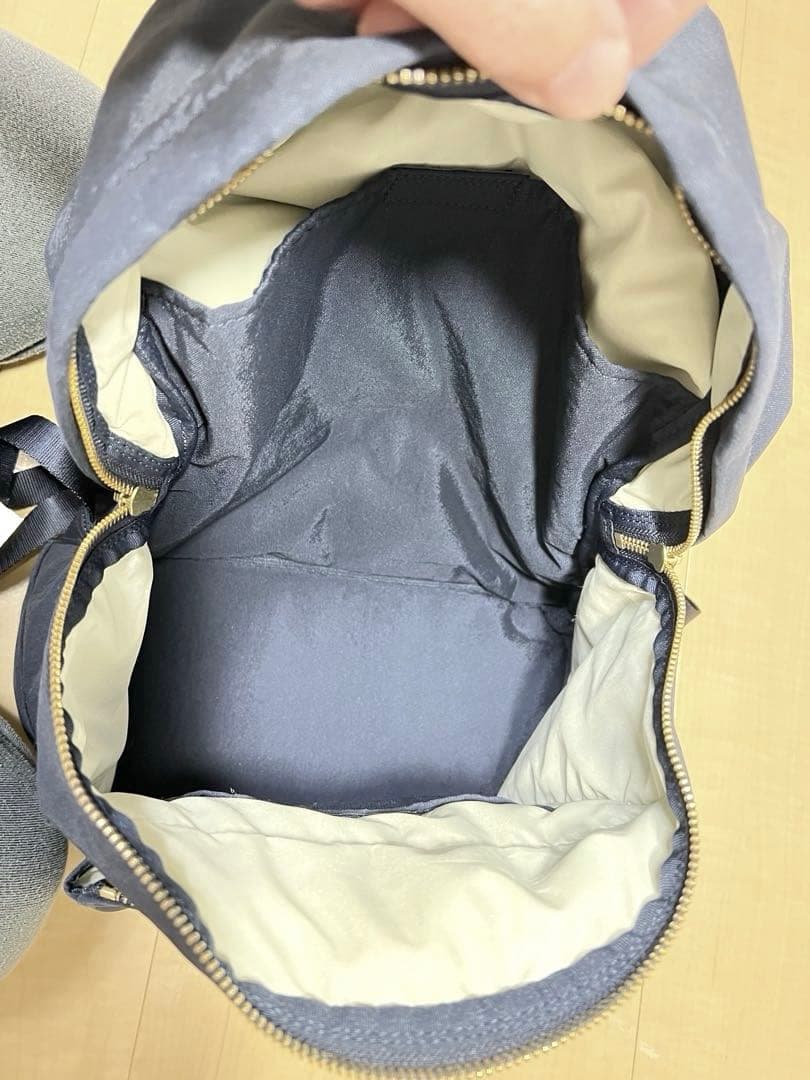 【美品】PORTER ドラフト デイパック　色ネイビー　リュック　バックパック