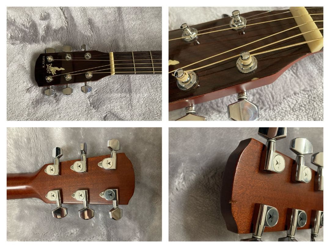 k.yairi 65 RFRBN ヤイリ 純正ハードケース エリクサー弦セット付