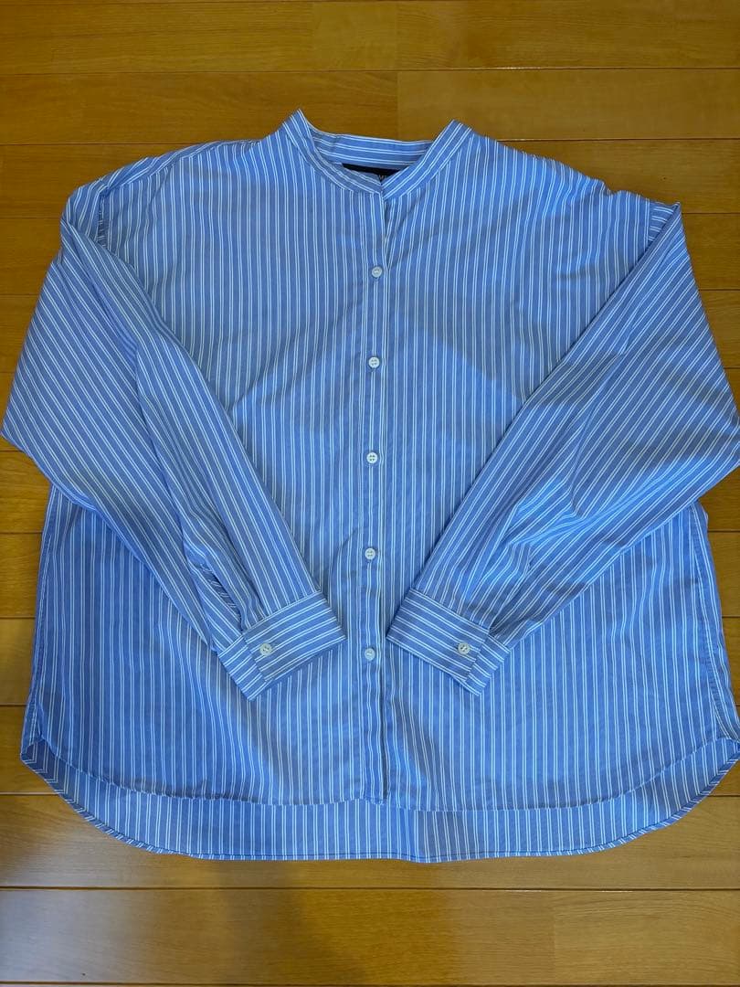 our 綿100%の播州織シャツ