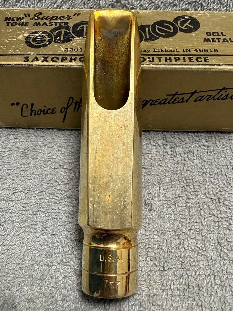 R*d様 OTTOLINK スーパートーンマスター 7☆アルトサックスメタル マ