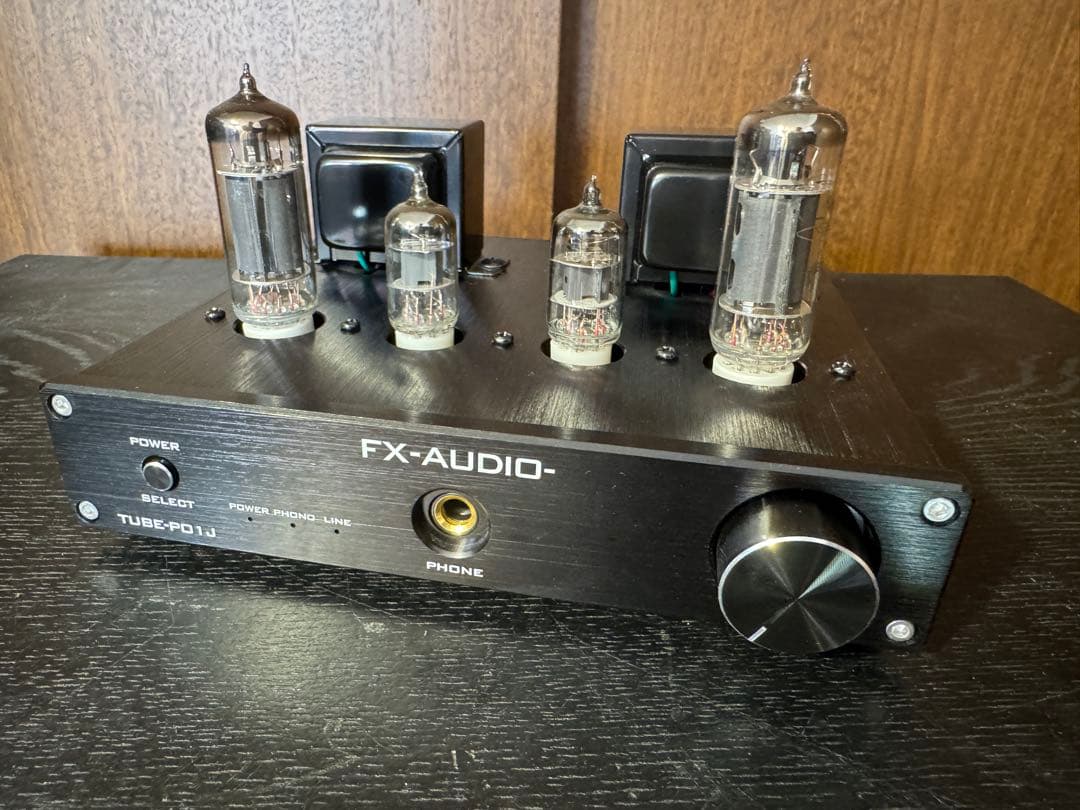fx-audio tube-p01j 真空管アンプ