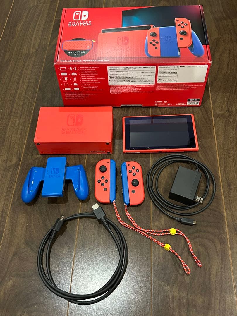 Nintendo Switch マリオレッドxブルーセット
