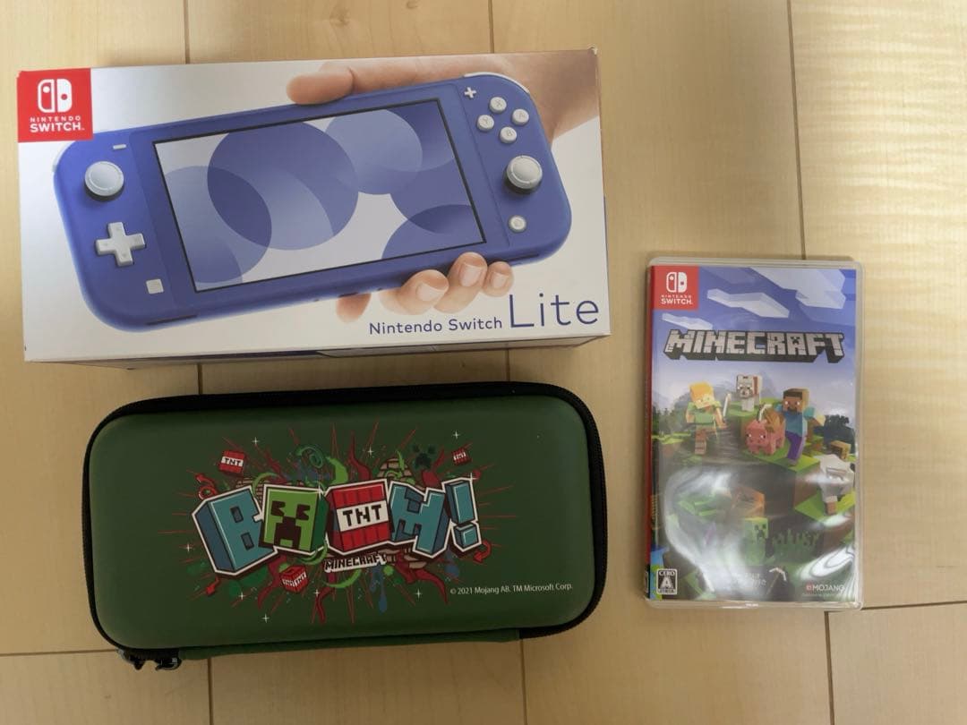 Nintendo Switch Lite ブルー ソフト付き